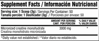 Creatine Monohidratada 50 Servicios