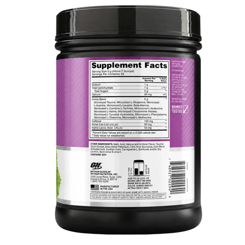 Amino Energy 65 Servicios