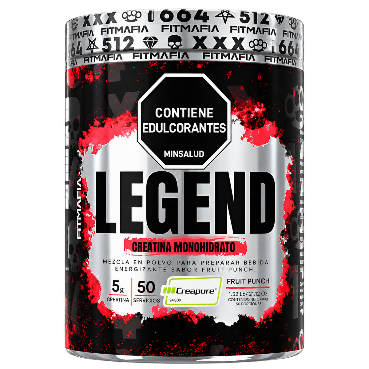 Legend Creatina 50 Servicios