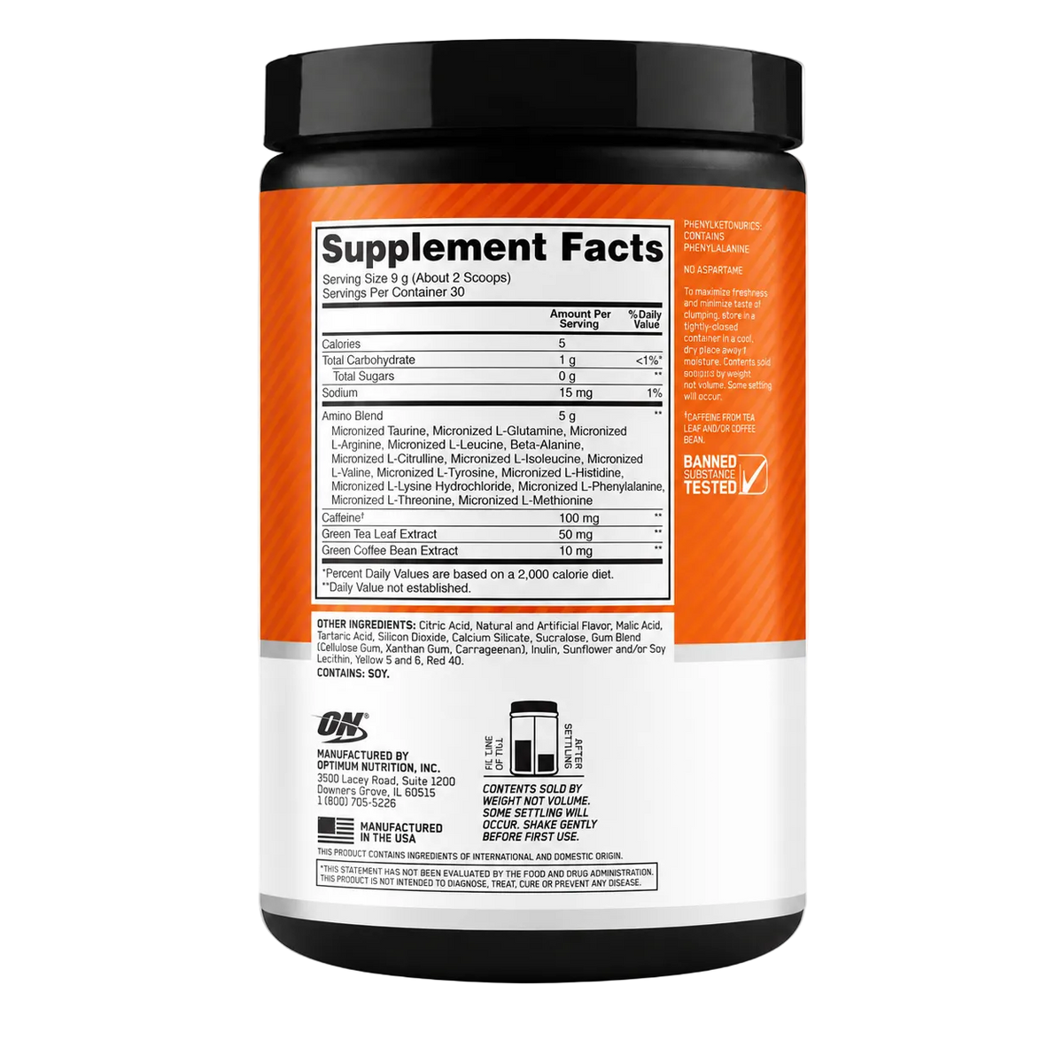 Amino Energy 30 Servicios