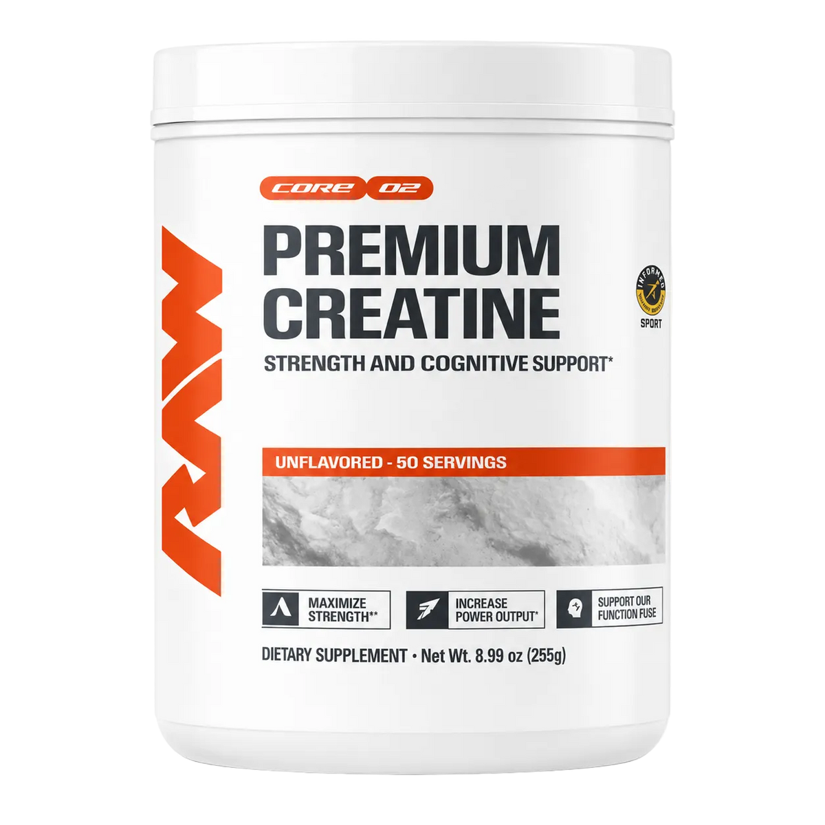 Raw Creatina Monohidratada 50 Servicios