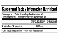L- Carnitina 60 Tabletas