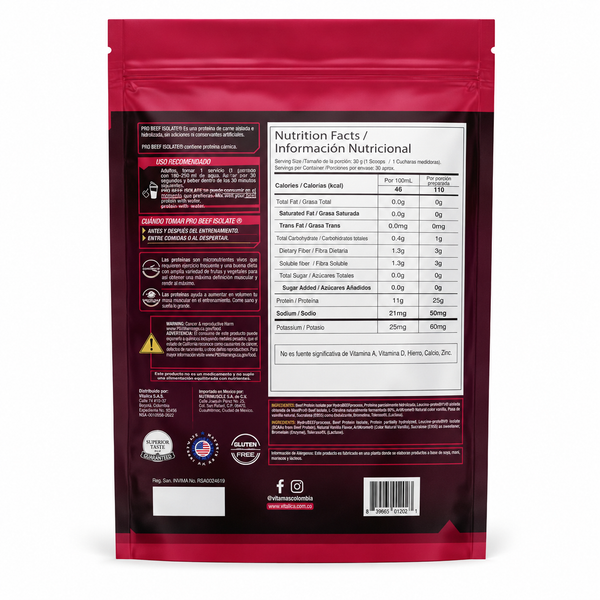 Beef Isolate 2 Lb