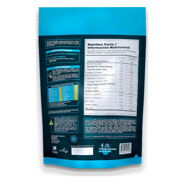Isolate Gourmet 2 Lb