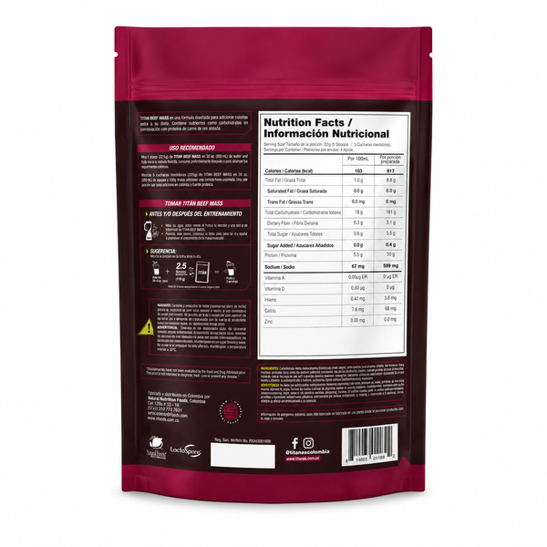 Titan Beef 2 Lb